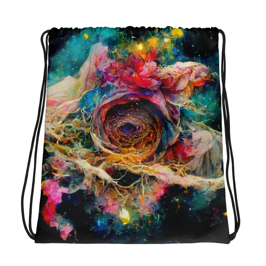 Vibrant Adventure Drawstring Backpack product image (1)