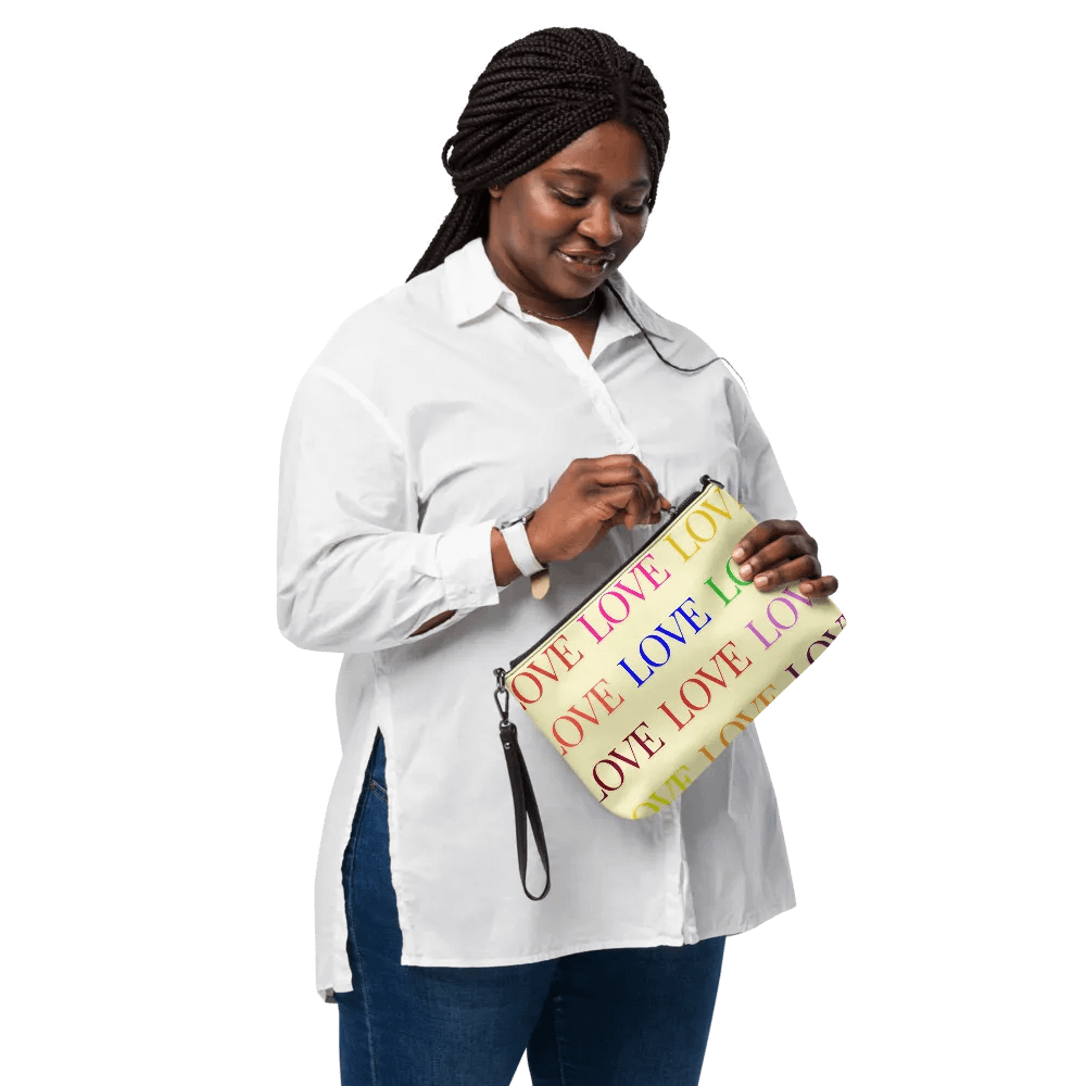 Love Grid All-Over Crossbody Bag product image (12)