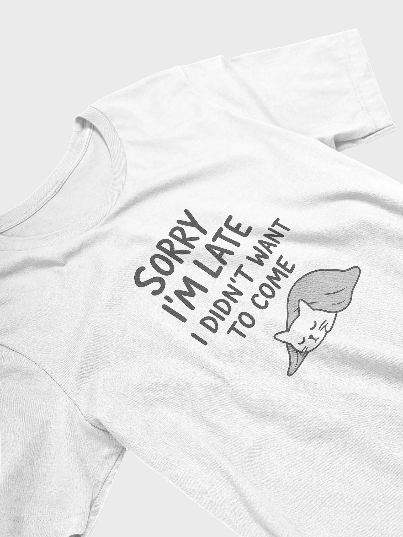 Sorry I’m Late Supersoft T-Shirt product image (3)