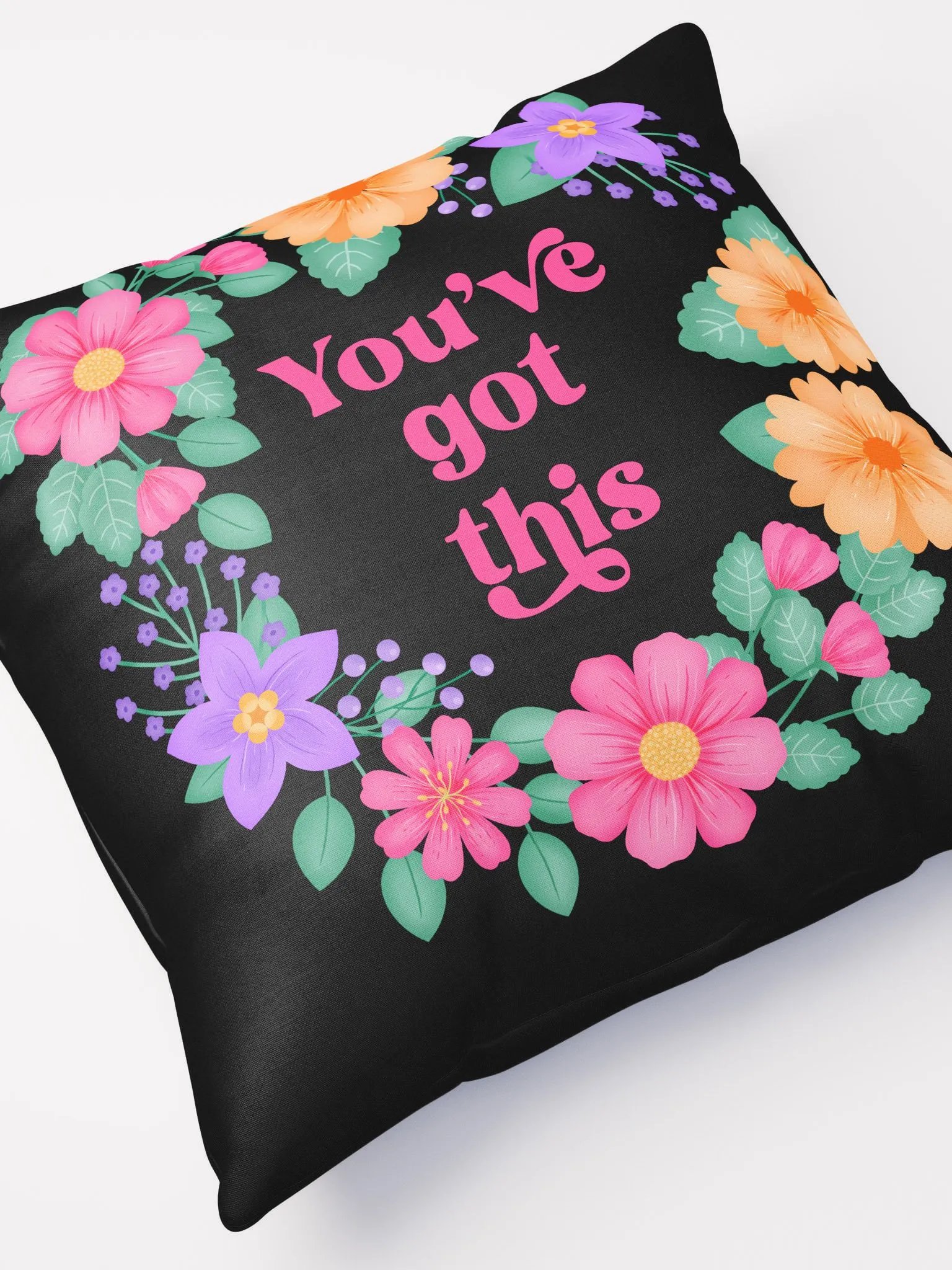 You've got this - Motivational Pillow Black product image (5)