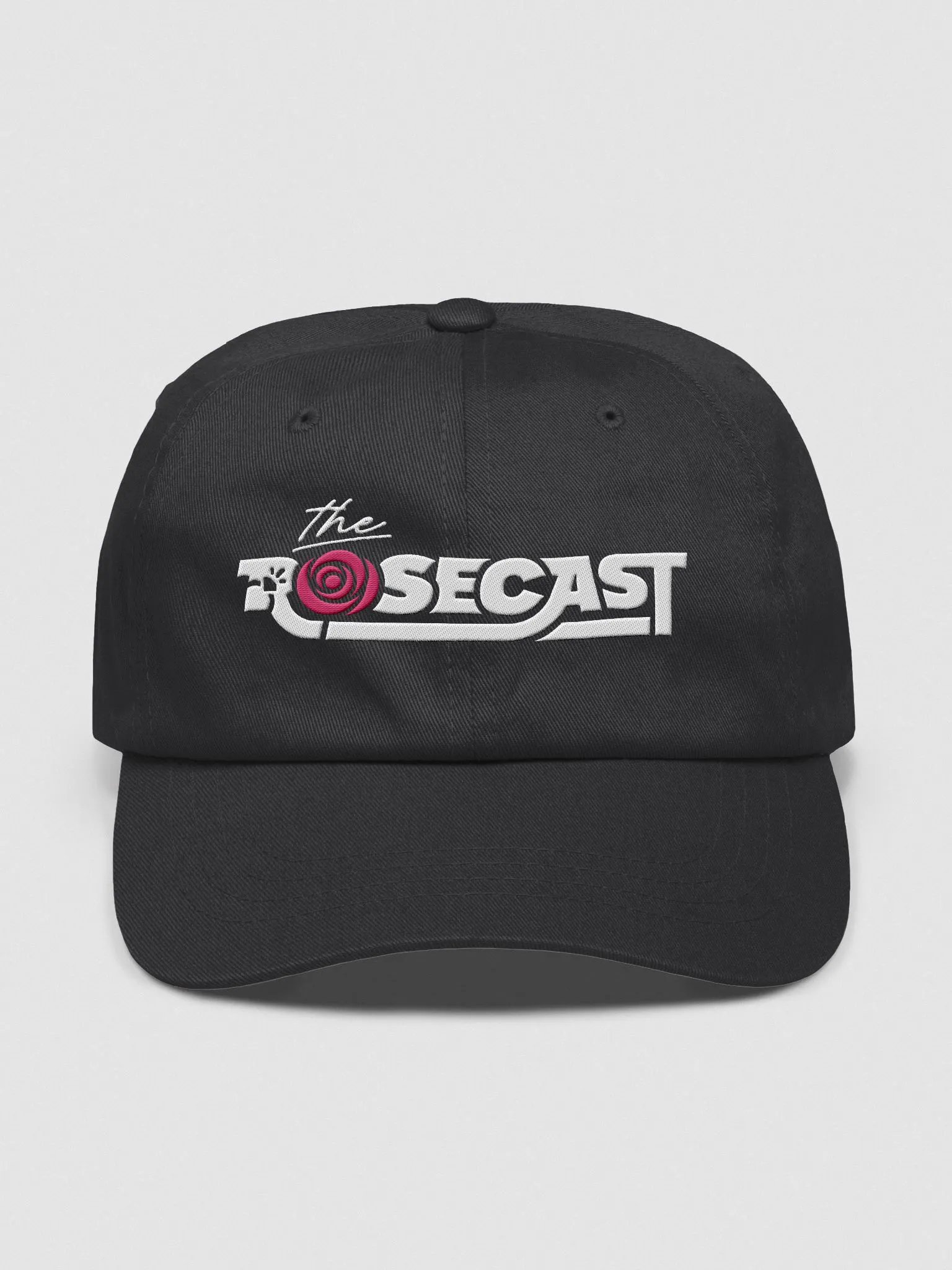 Rosecast Logo Dad Hat (White Logo) product image (1)