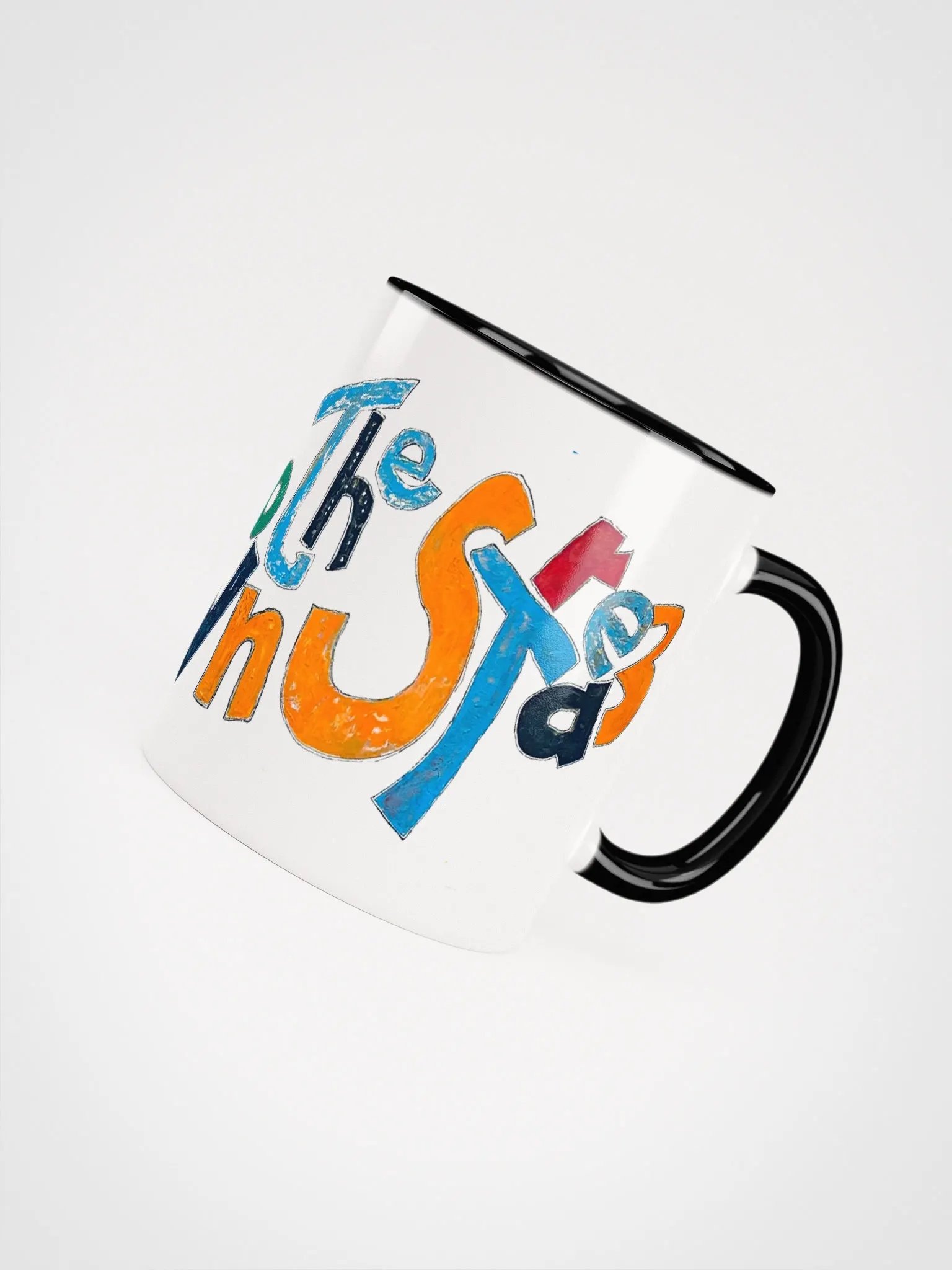 Gently Down the Stream Ceramic Mug with Color Inside product image (4)