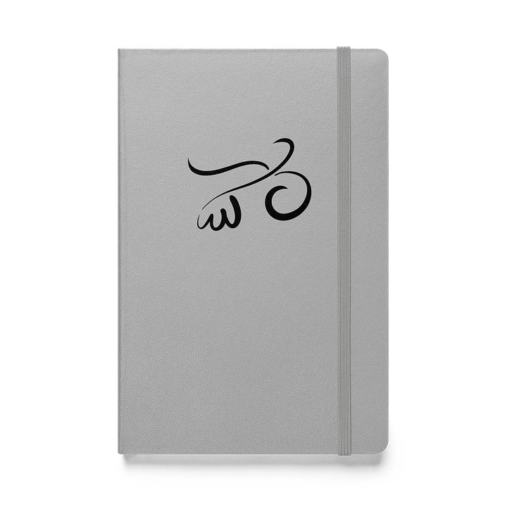 Bird Calligraphy Notebook – Deep Black Print product image (1)