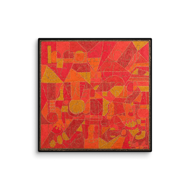 Boondoggled and Blabbering/Higgedly Piggledy on Canvas (32" x 32") product image (1)