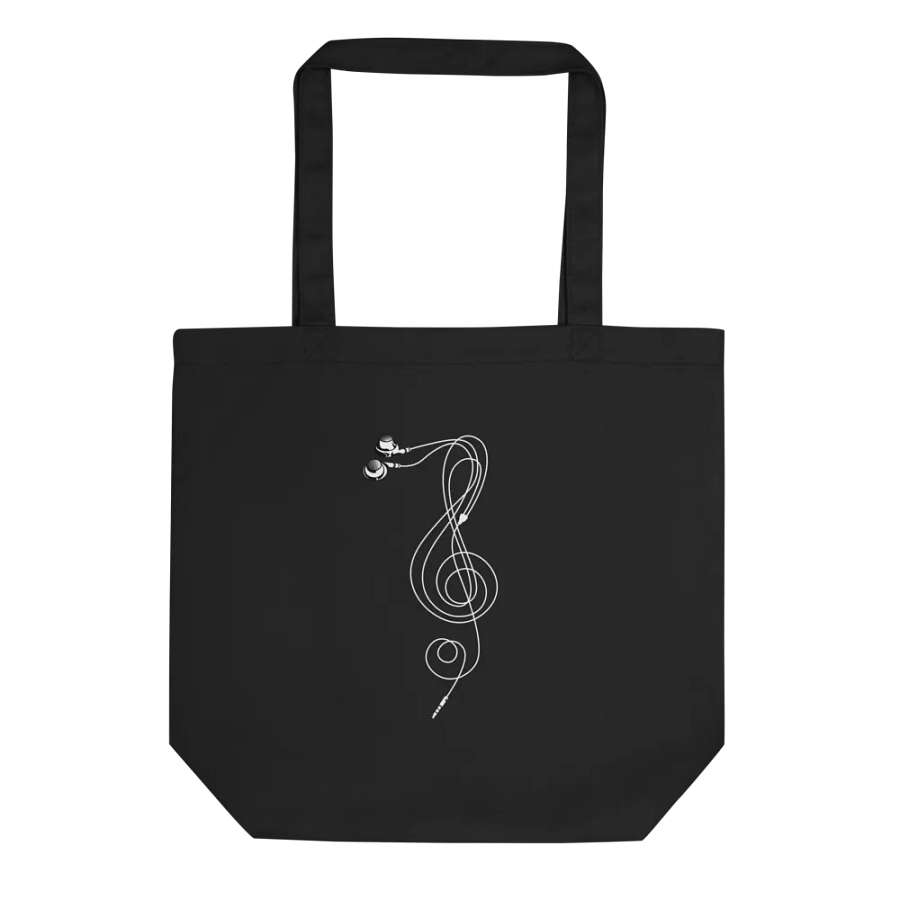 Earbud Clef tote bag product image (1)