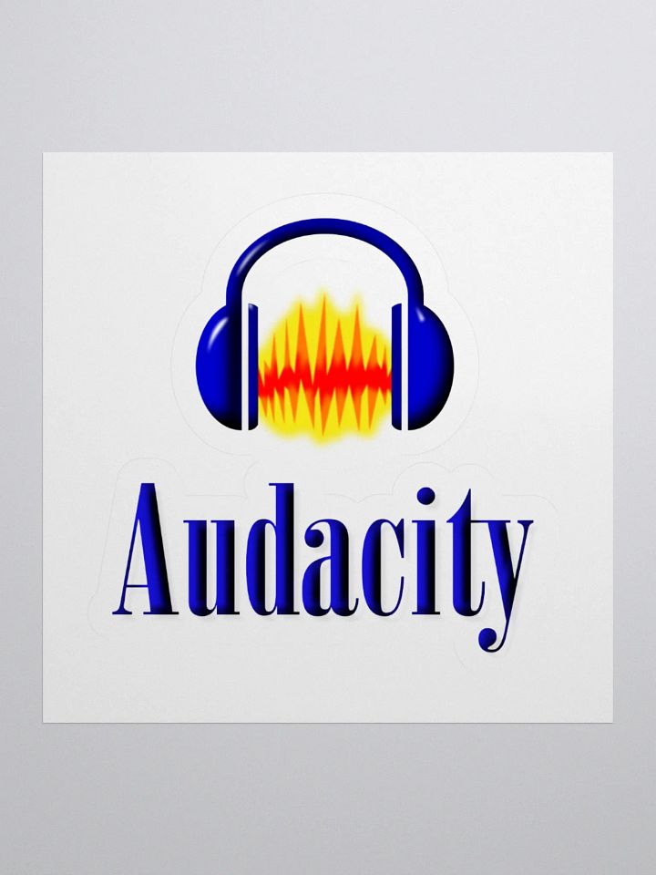 Audacity Retro Sticker product image (3)