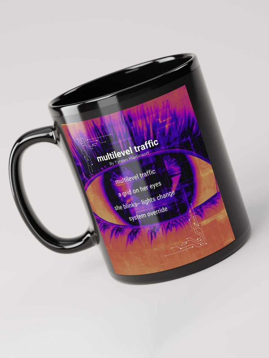 Glitch Chic: “multilevel traffic” Mug product image (6)