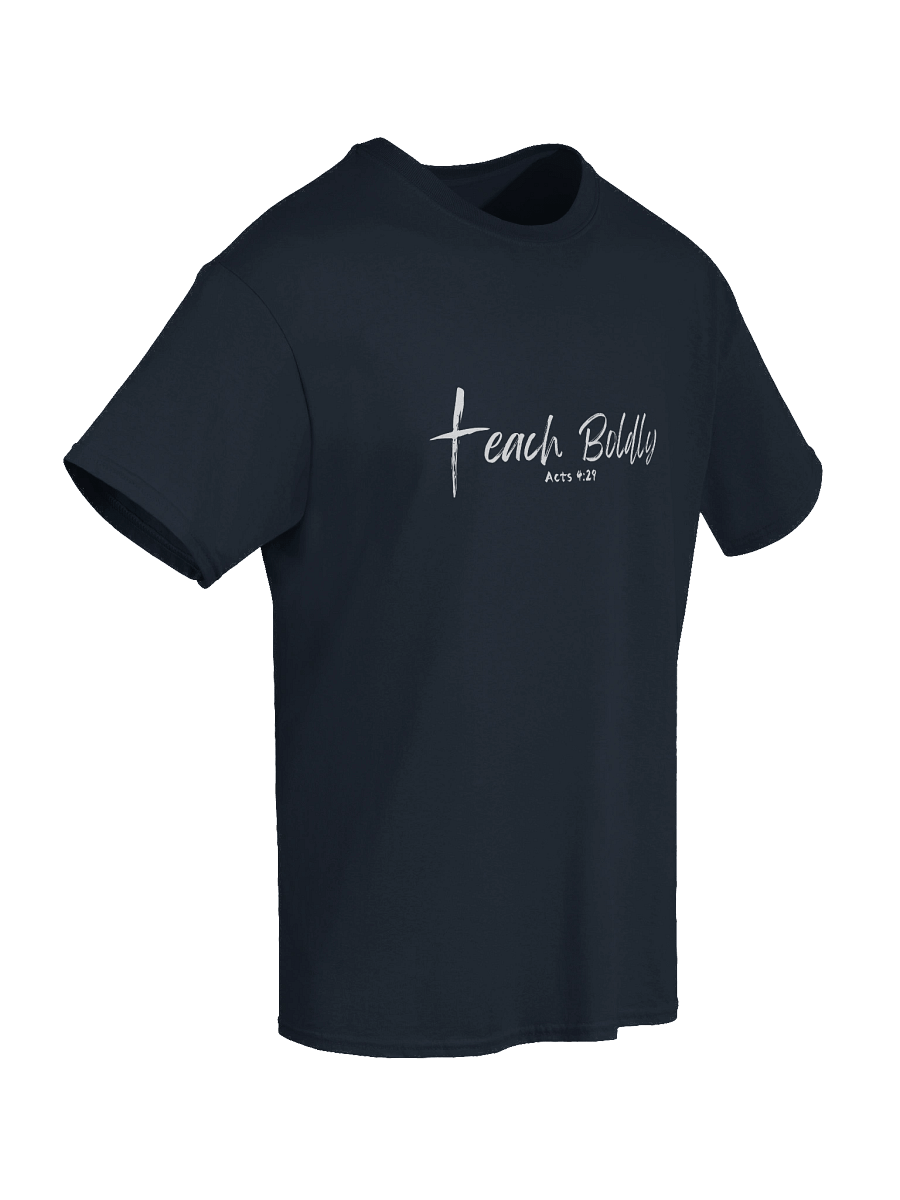 White Teach Boldly Gildan Tee product image (32)