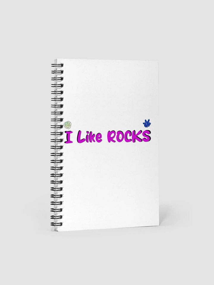I Like Rocks Notebook product image (1)