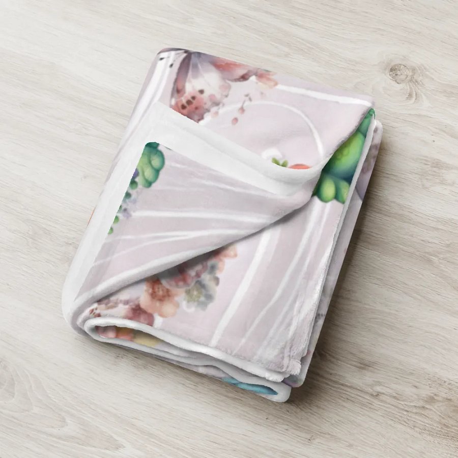 Baby Dragon Party Throw Blanket product image (18)