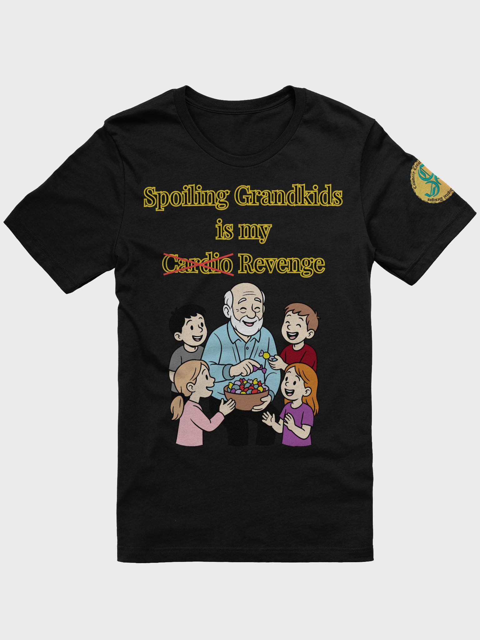 Spoiling Grandkids is my Cardio (Male) Bella+Canvas Supersoft T-Shirt Colors (1) product image (1)