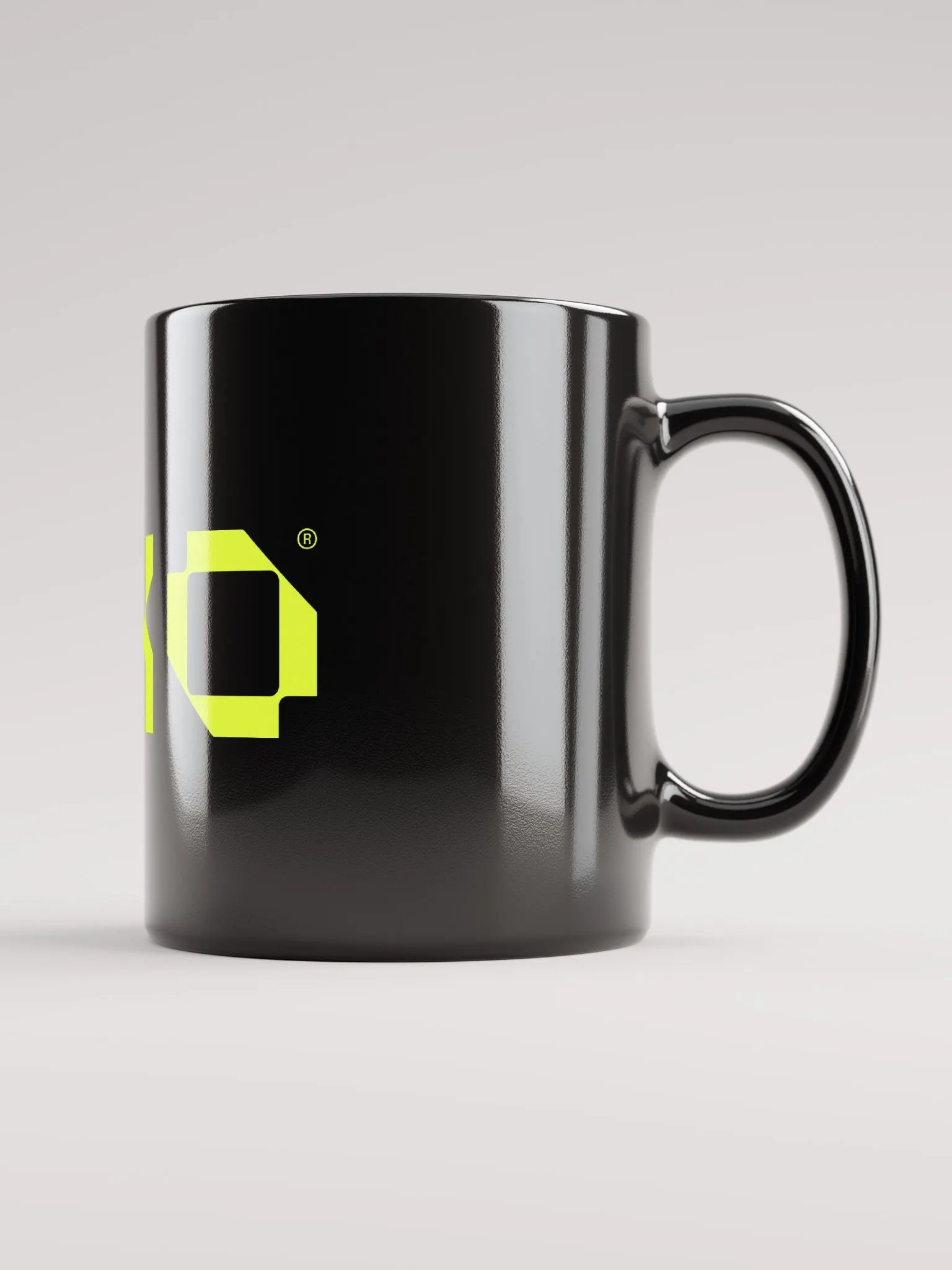 EKO's Yellow Logotype Mug (Black) product image (2)