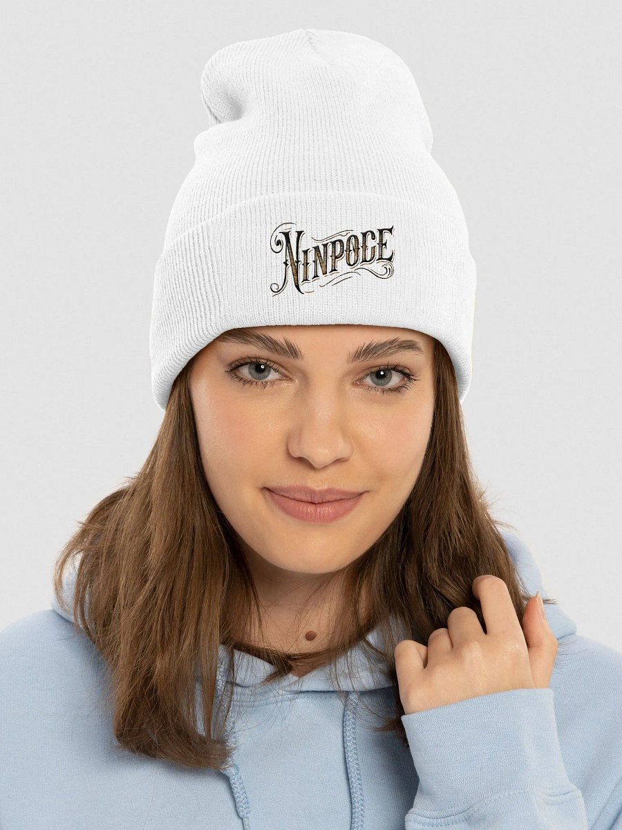 Vintage NINPØGUE Embroidered Beanie product image (3)