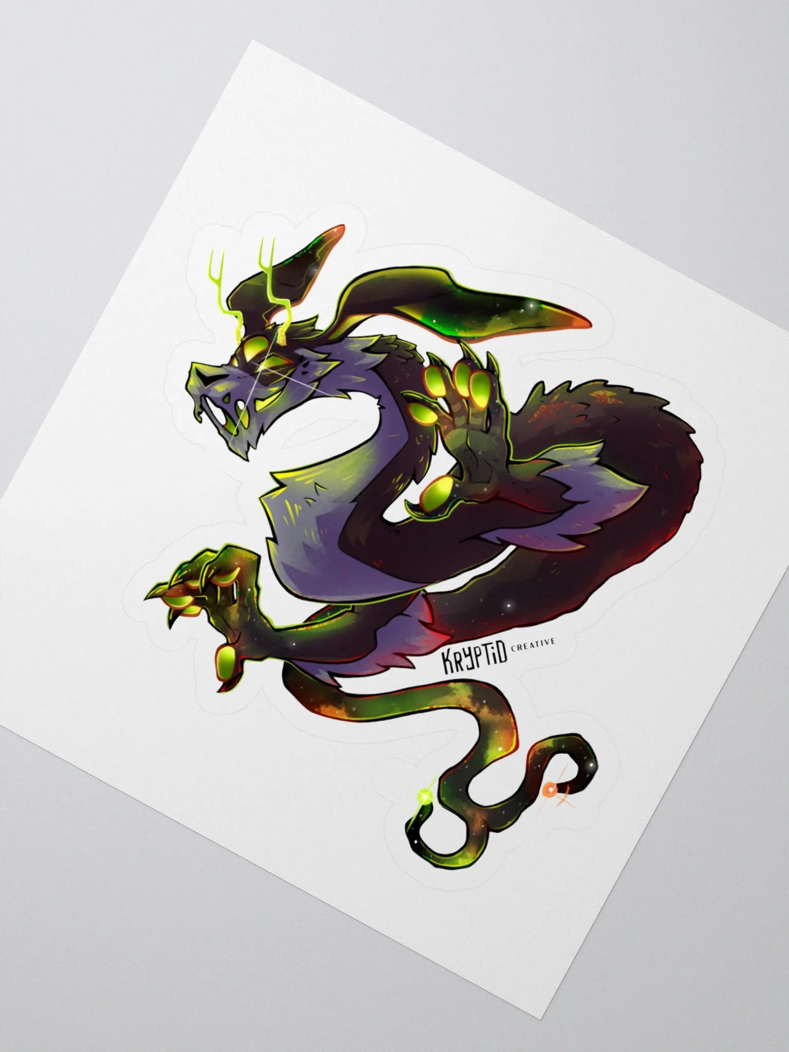 Space Jackalope Sticker product image (2)