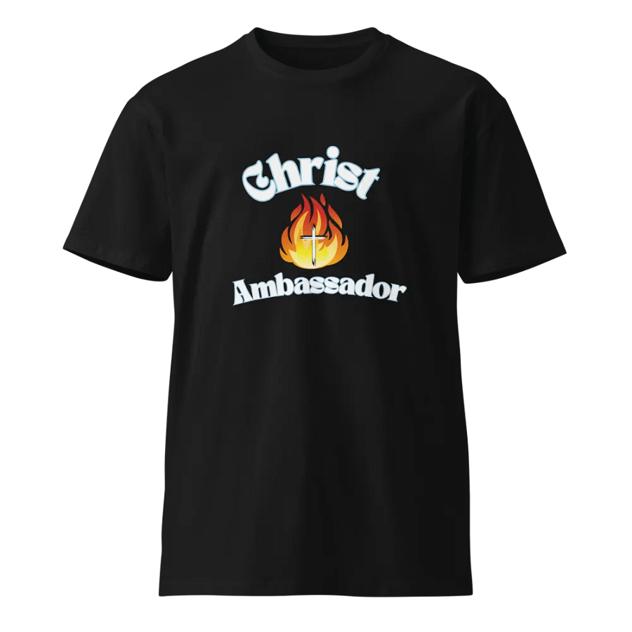 Christ Ambassador Flame Cross Tee product image (1)