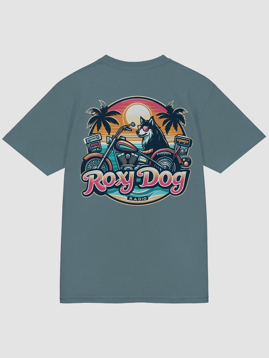 Roxy Dog Radio Biker Dog Custom T-Shirt product image (15)