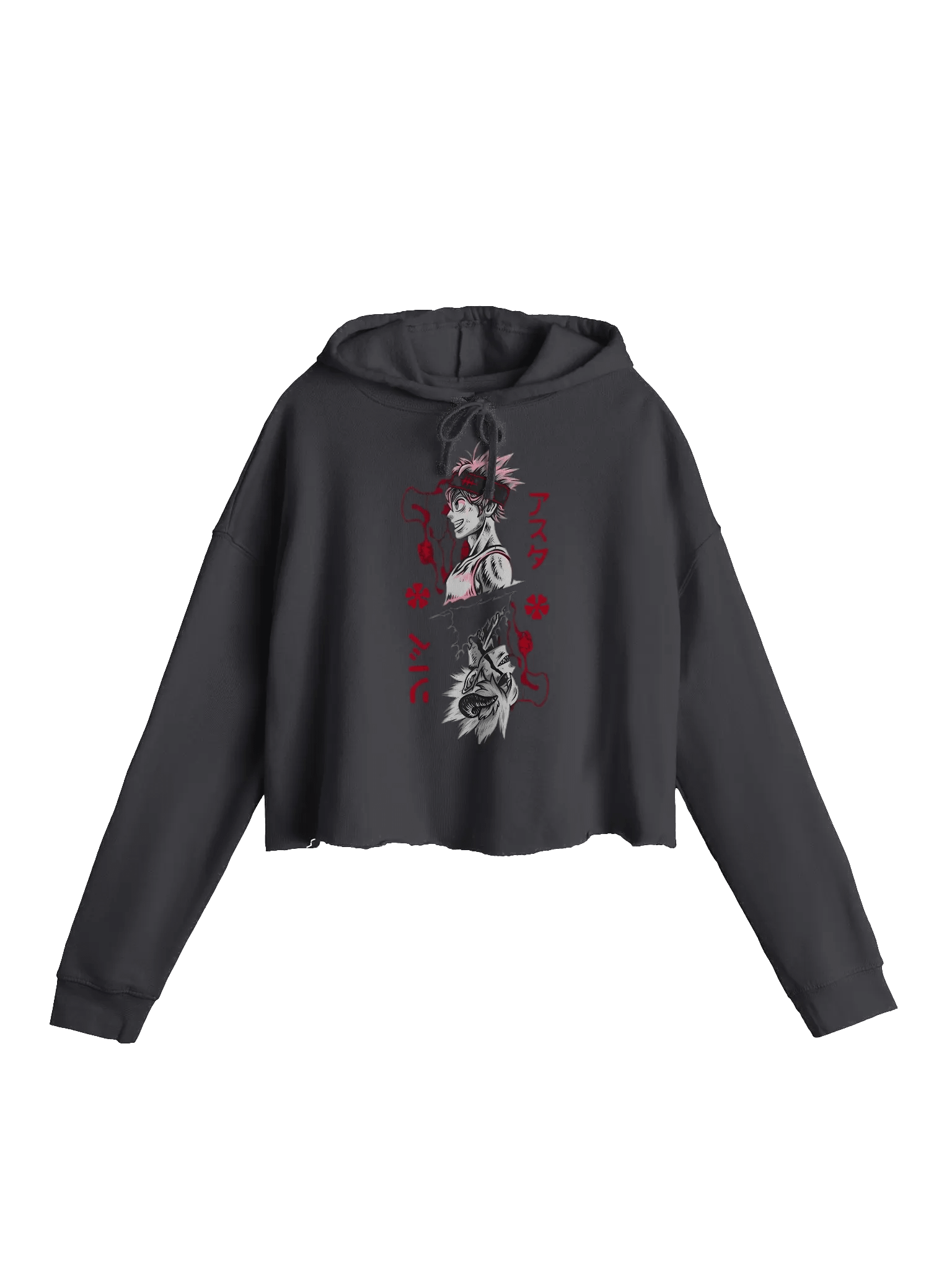 XBOYI x Black Clover | Cropped Hoodie Asta x Liebe product image (3)