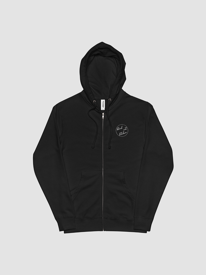 Black Cat Kitchen Signature Fleece Zip Up Hoodie product image (1)