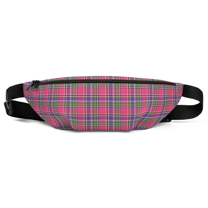 Hot Pink and Purple Vintage Plaid Fanny Pack product image (2)