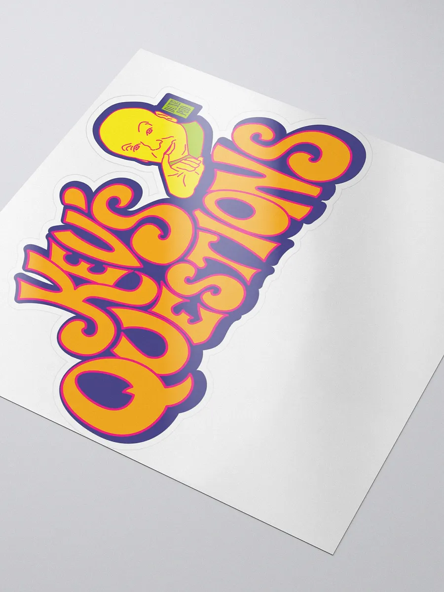 Kev's Questions Sticker! product image (3)