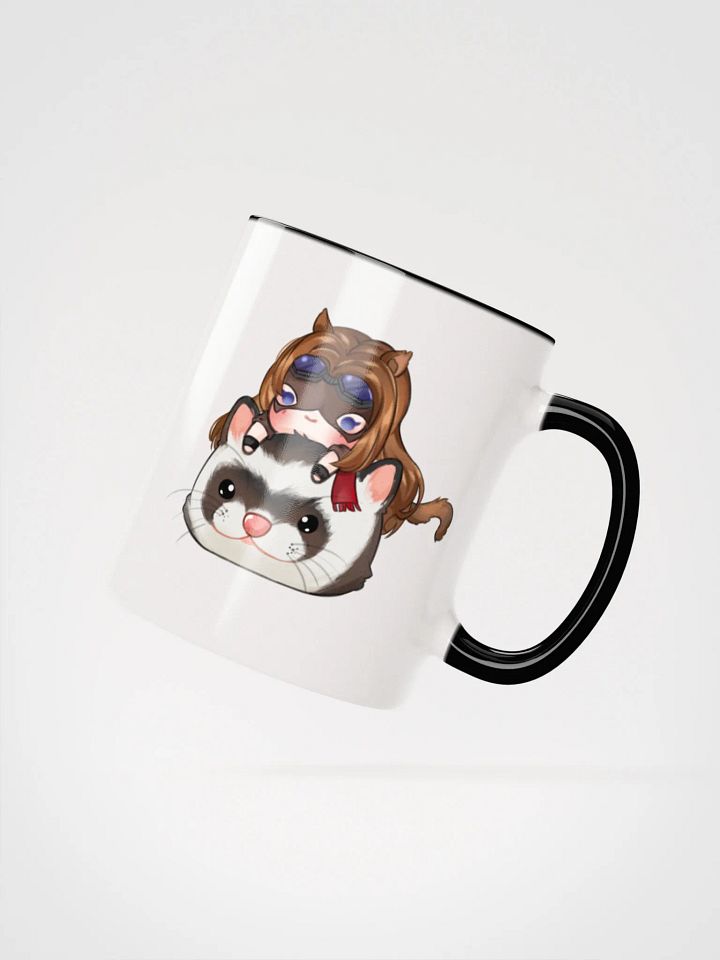Sable Pillow Ferret Chibi Mug by Ameblum product image (2)