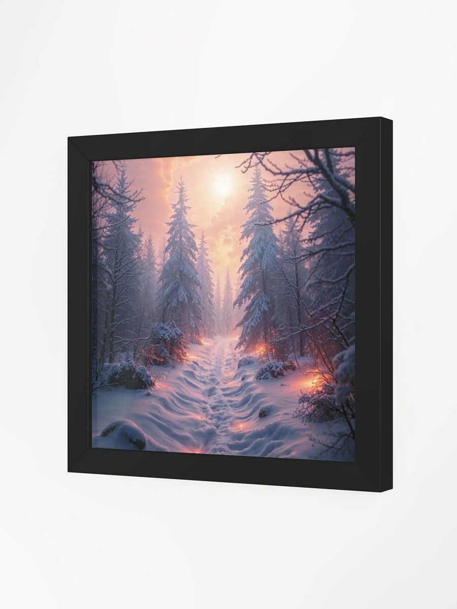 Enchanted Forest Glow Framed Print product image (34)