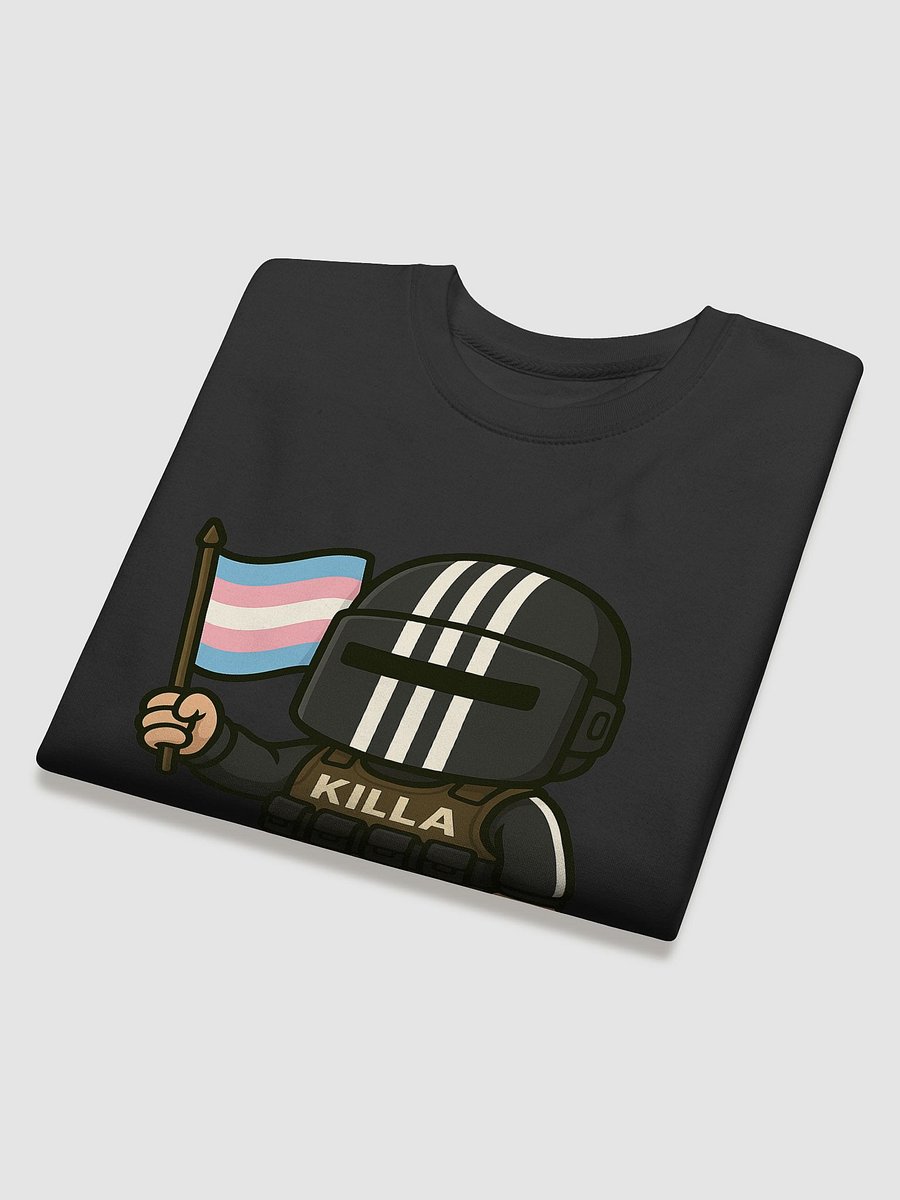 Raid With Pride – Trans Edition Sweatshirt (Black) product image (4)