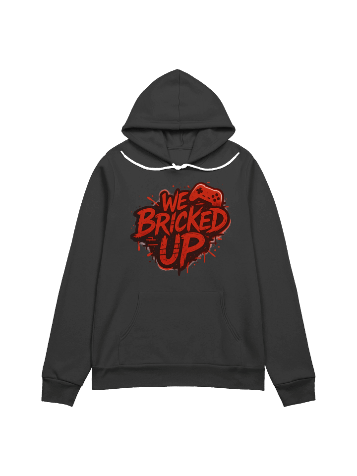 "Bricked Up" Hoodie Red product image (1)