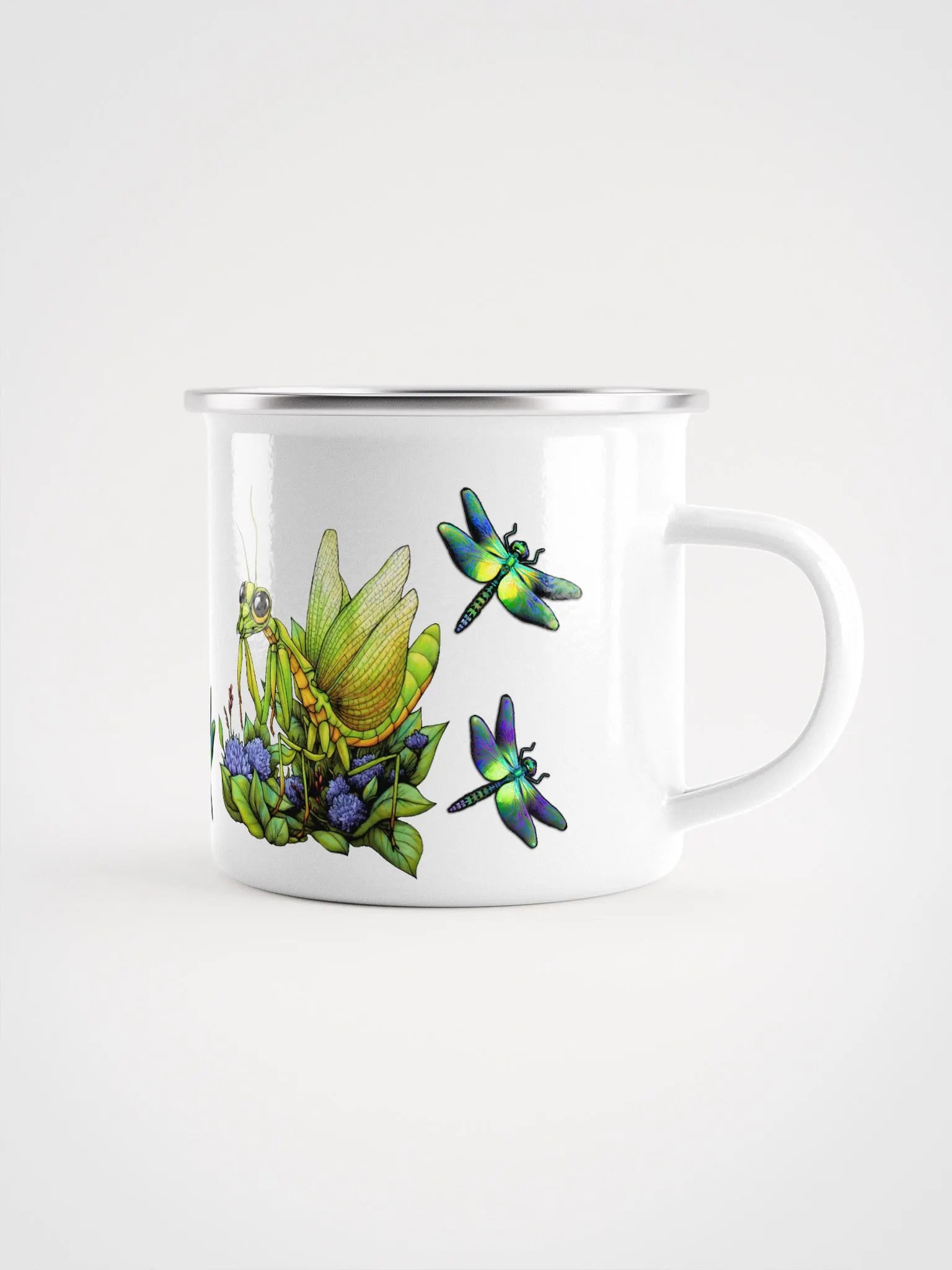 Mantis enamel mug 12 Oz product image (2)