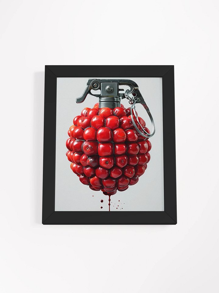 Cherry Explosion Framed Matte Poster product image (2)