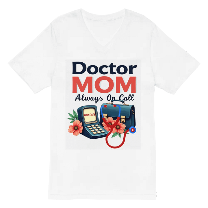Doctor MOM Always On Call V-Neck Tee product image (2)