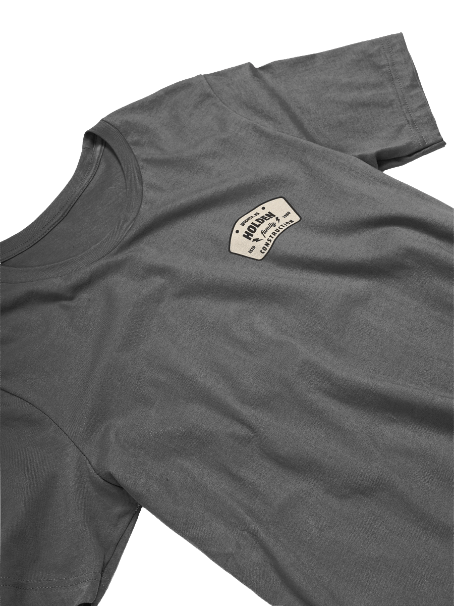 Holden Family Construction Logo T-Shirt product image (23)