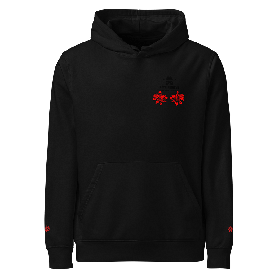 Petrifiedeye Red Spanish Rose Mural Hoodie product image (3)