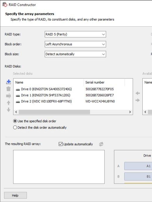 Hetman RAID Recovery - Recover damaged RAID arrays product image (8)