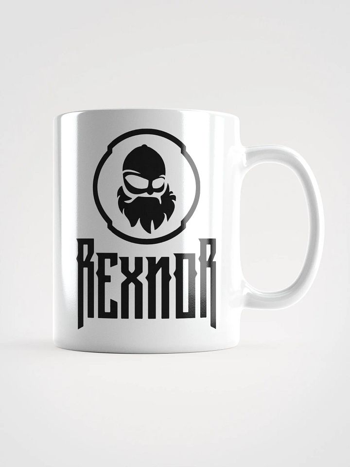 REXNOR Mug (Black Logo + Text) product image (1)