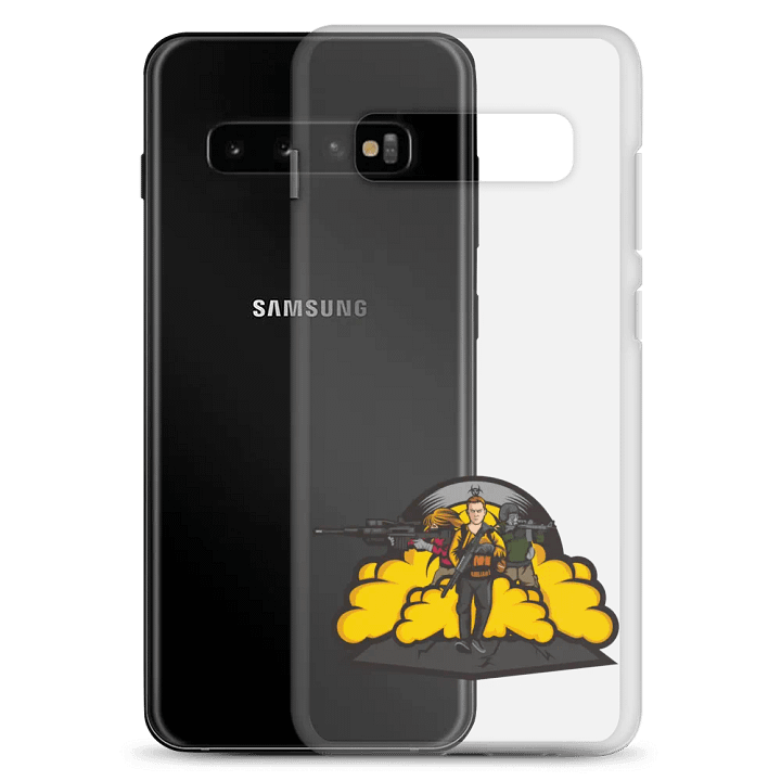 Apocalyptic Death Squad Clear Samsung Case product image (20)