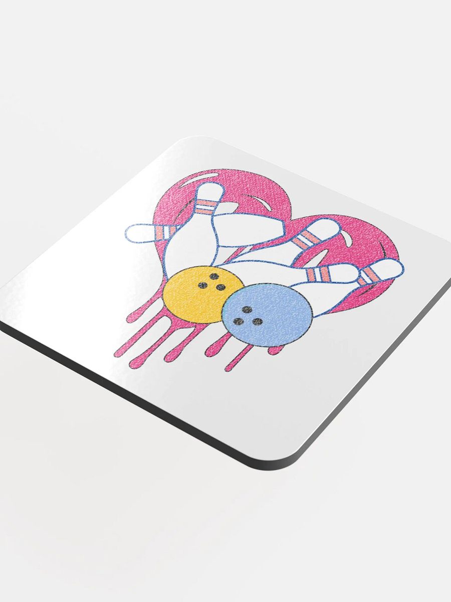 Heart Bowling Strike Coaster Set product image (4)