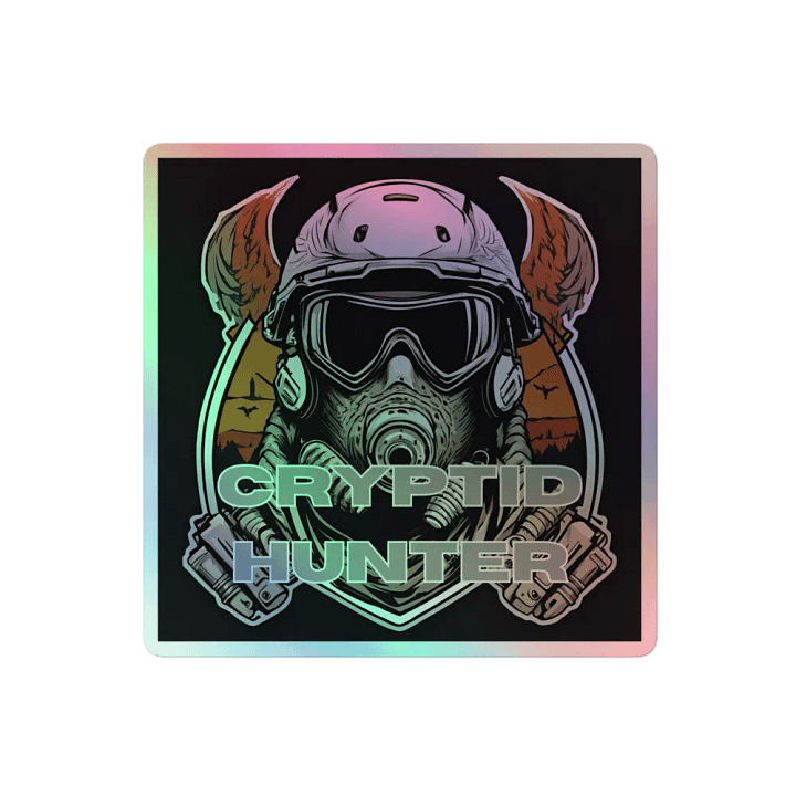 Cryptid Hunter Holographic Sticker: Shine in the Shadows product image (2)
