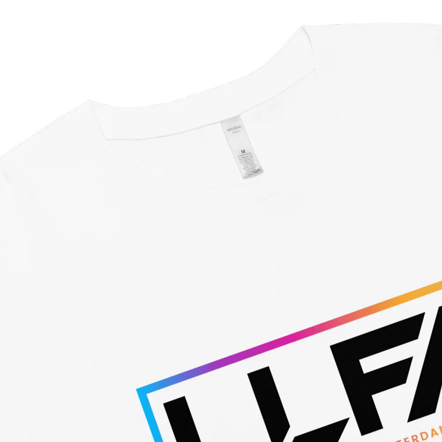 LLFA Logo Premium Crop T-Shirt - White product image (7)