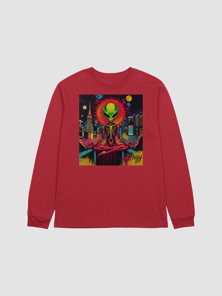 Cosmic Meditation Long Sleeve Tee product image (1)