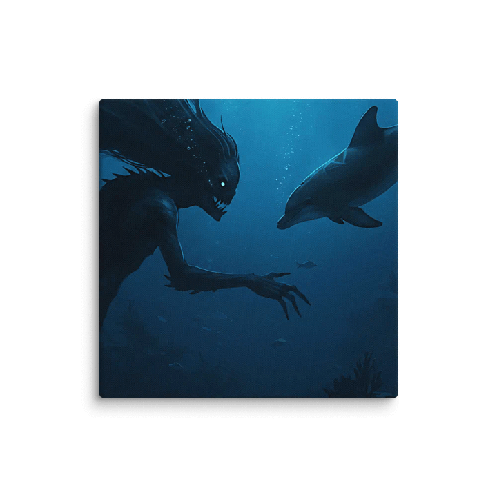 Canvas - Mer-Monster - "Friend of Foe?" product image (1)