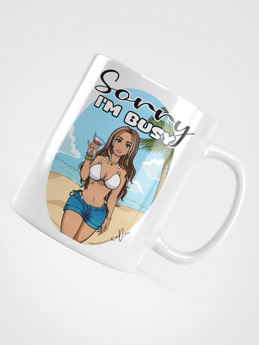 Sorry I'm Busy Mug product image (8)
