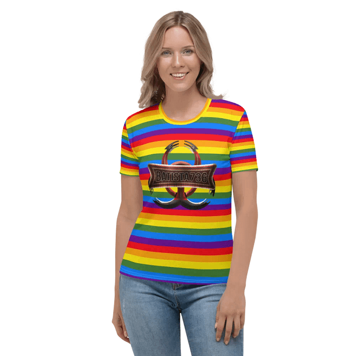 Batista736 Logo (LGBTQ+) All-Over Print T-Shirt (Woman) product image (1)