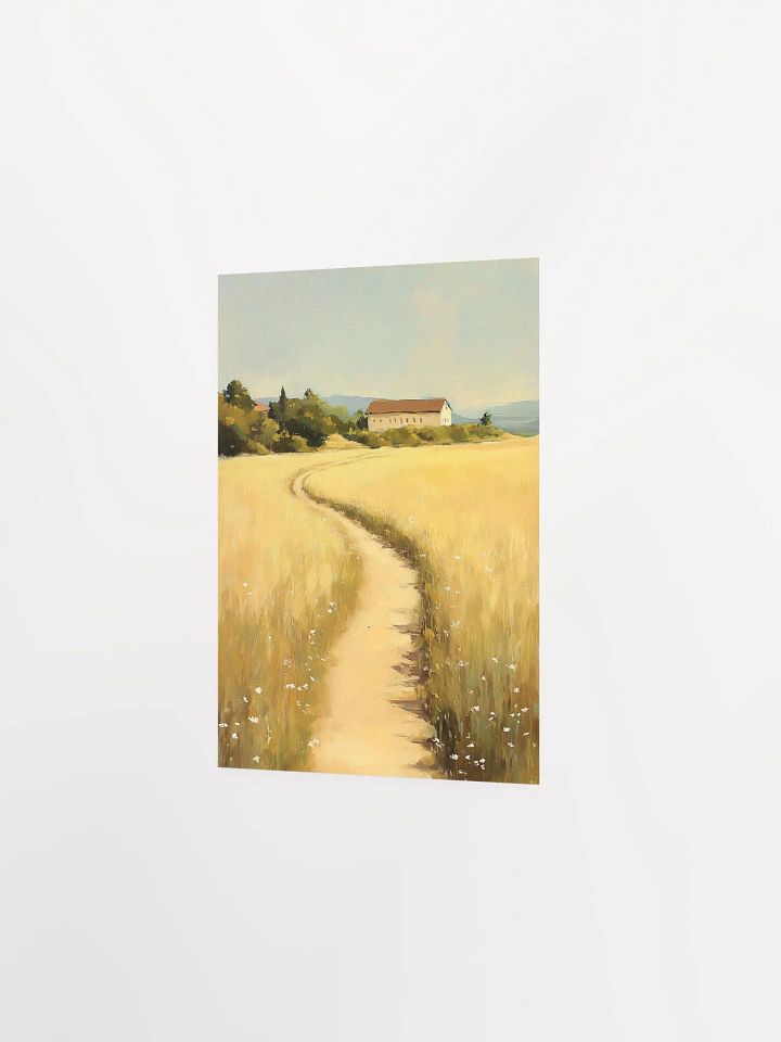 Golden Wheat Fields - Rustic Farmhouse Landscape Art product image (13)