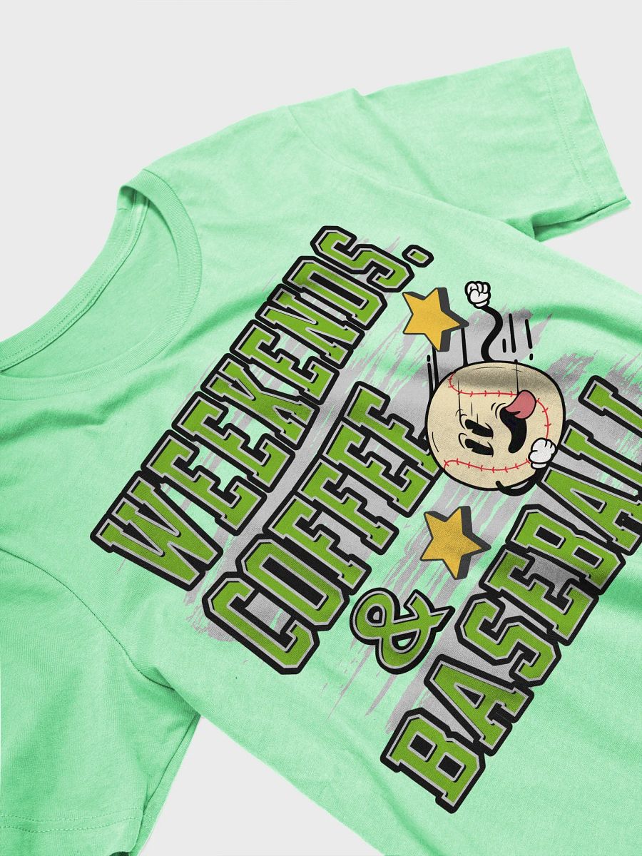 Weekend Coffee And Baseball Vibes Tee product image (38)