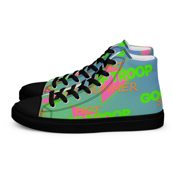 HGTS All-Over Print Canvas Shoes product image (1)