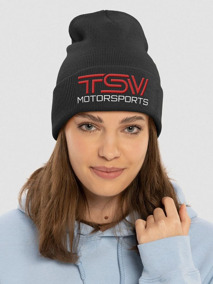 TSV Motorsports Cuffed Beanie product image (1)