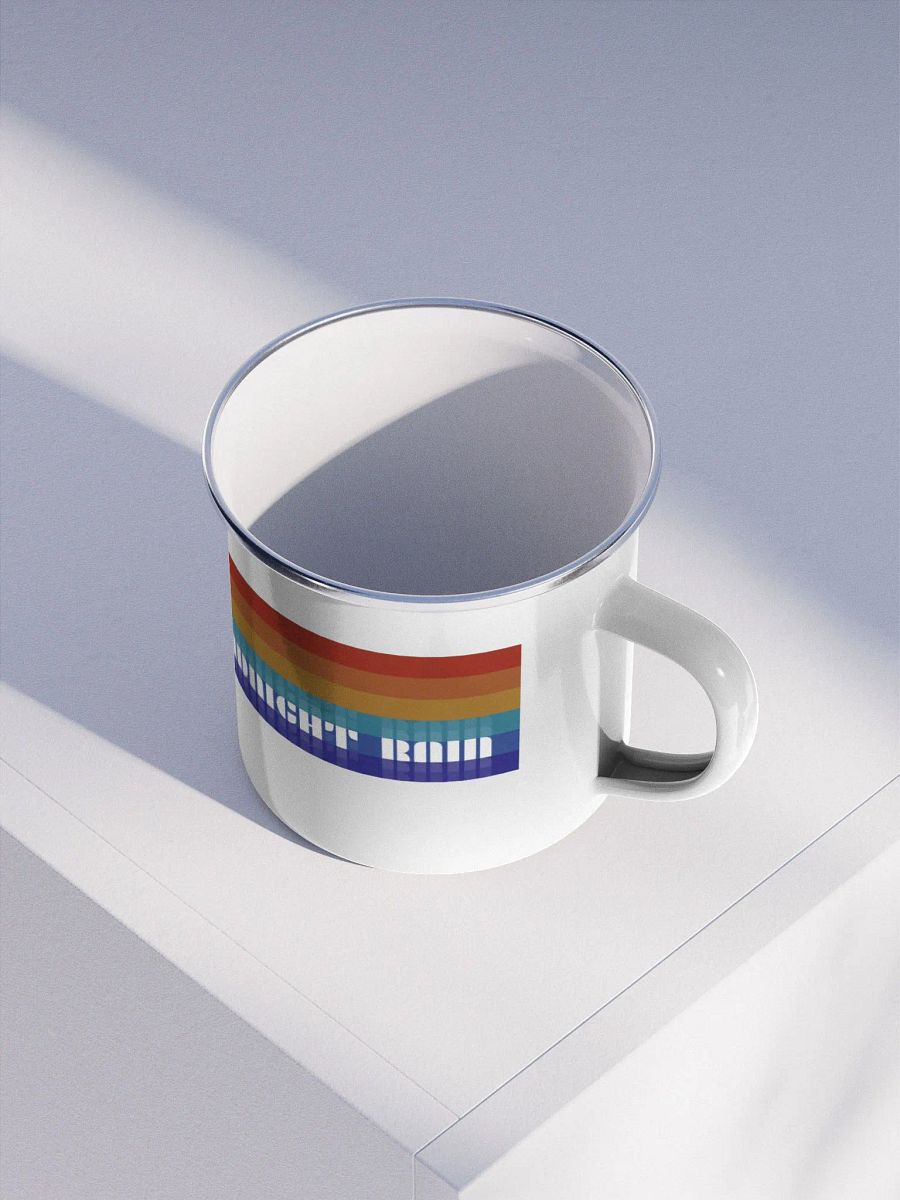 Sunshine/Midnight Rain - Enamel Mug product image (4)