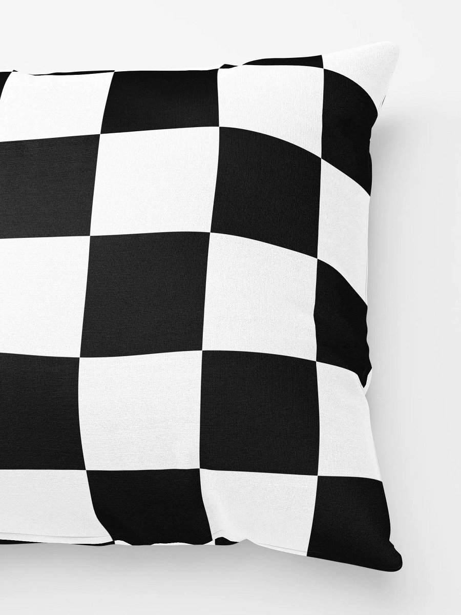 Checkered XXX Pillow product image (2)