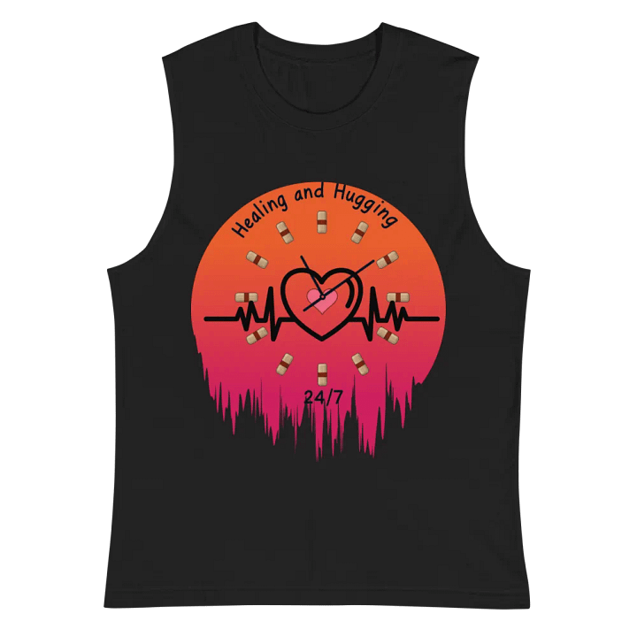 Healing Heartbeat Muscle Tank product image (3)